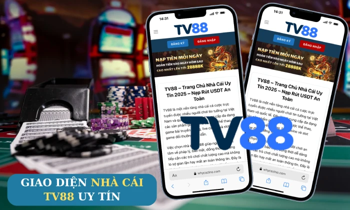 giao diện TV88